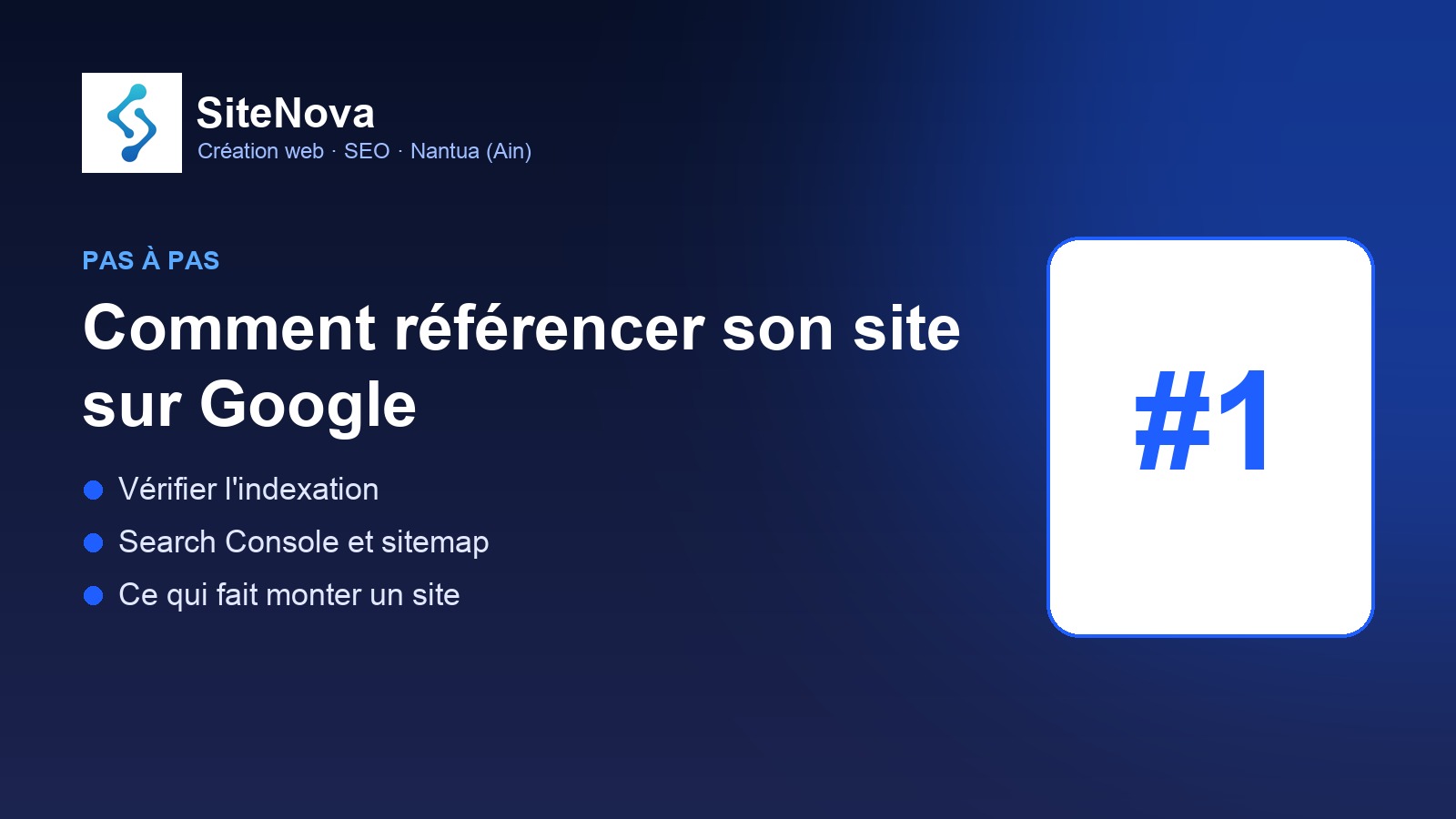 Comment référencer son site sur Google, guide pas à pas
